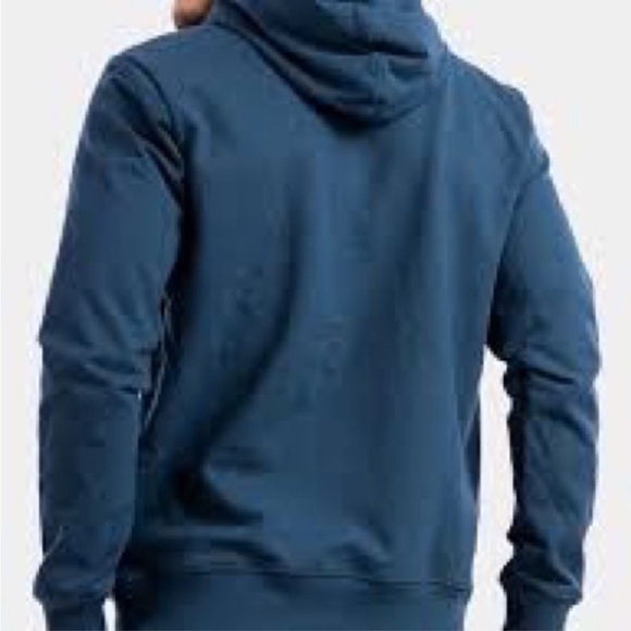 PATAGONIA-LINE LOGO RIDGE UPRISAL HOODED SWEATSHIRT CRATER-BLUE Mens S - Picture 2 of 5